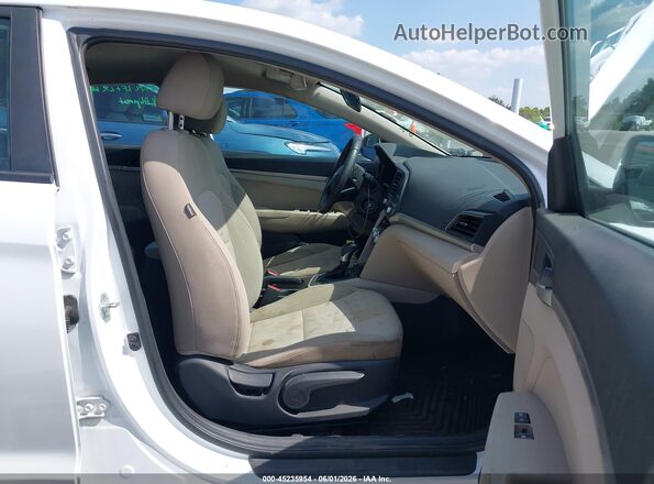 5NPD74LF6LH549200 2020 HYUNDAI ELANTRA White Սալոնի դիմացի տեսք
