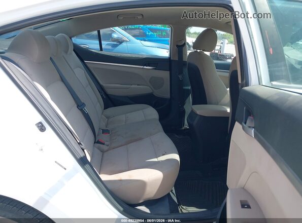 5NPD74LF6LH549200 2020 HYUNDAI ELANTRA White VIN կոդի պիտակի տեսք