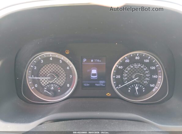 5NPD74LF6LH549200 2020 HYUNDAI ELANTRA White Հետևի նստատեղերի տեսք