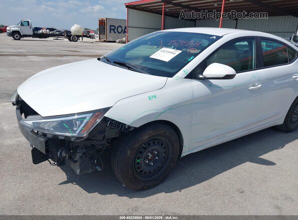 5NPD74LF6LH549200 2020 HYUNDAI ELANTRA White 