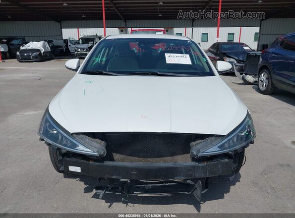 5NPD74LF6LH549200 2020 HYUNDAI ELANTRA White Սալոնի հետևի տեսք