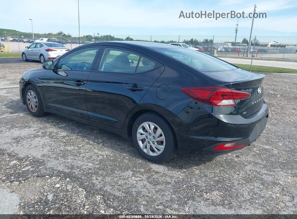 5NPD74LF6LH601277 2020 HYUNDAI ELANTRA Black Trasero izquierdo