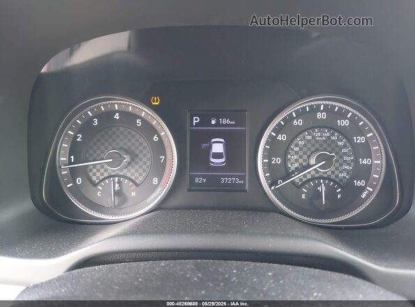 5NPD74LF6LH601277 2020 HYUNDAI ELANTRA Black Vista de los asientos traseros