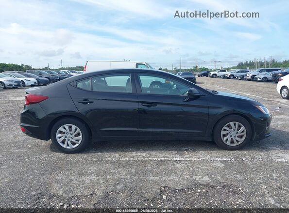 5NPD74LF6LH601277 2020 HYUNDAI ELANTRA Black Vista interior trasera