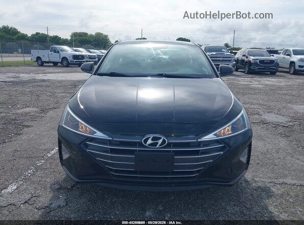 5NPD74LF6LH601277 2020 HYUNDAI ELANTRA Black Vista del cuadro de instrumentos
