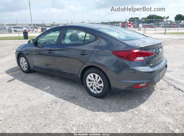 5NPD74LF6LH601487 2020 HYUNDAI ELANTRA Gray Rear left