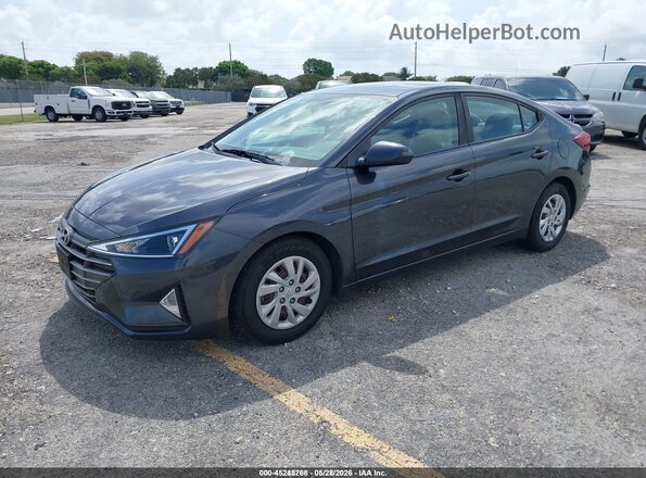 5NPD74LF6LH601487 2020 HYUNDAI ELANTRA Gray Front left