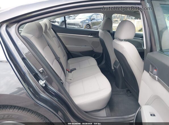 5NPD74LF6LH601487 2020 HYUNDAI ELANTRA Gray VIN sticker view