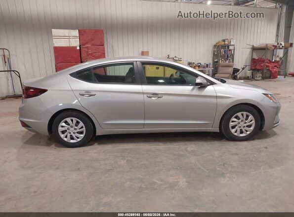 5NPD74LF6LH608813 2020 HYUNDAI ELANTRA Silver 
