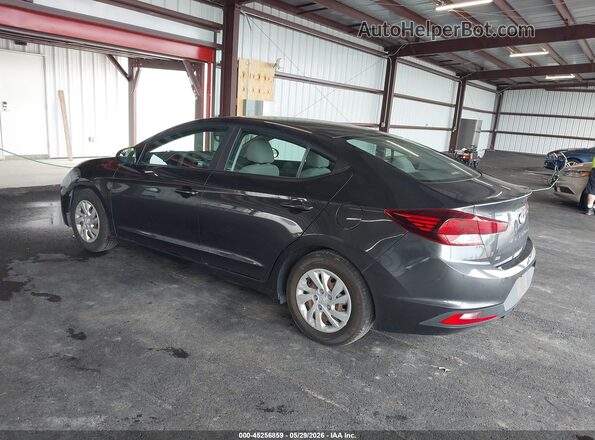 5NPD74LF6LH612554 2020 HYUNDAI ELANTRA Gray Trasero izquierdo