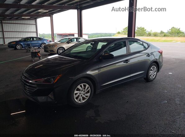 5NPD74LF6LH612554 2020 HYUNDAI ELANTRA Gray Vista tres cuartos delantera izquierda