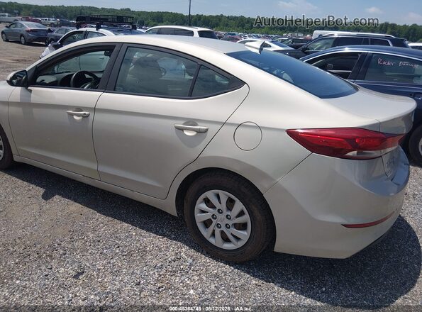 5NPD74LF7HH064183 2017 HYUNDAI ELANTRA Tan Հետևի ձախ