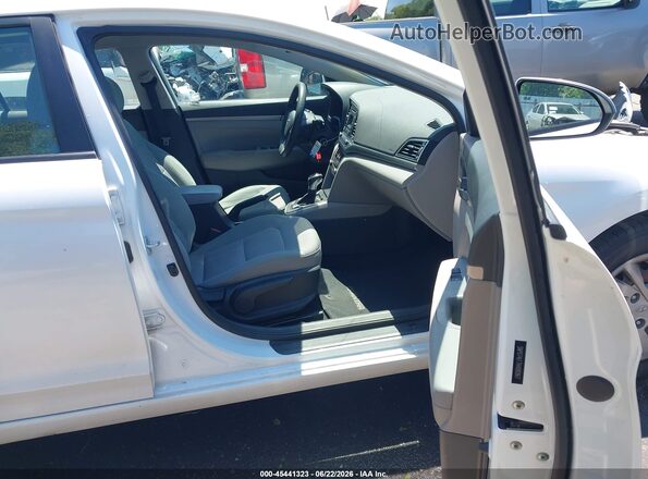 5NPD74LF7HH080867 2017 HYUNDAI ELANTRA White Vista interior delantera