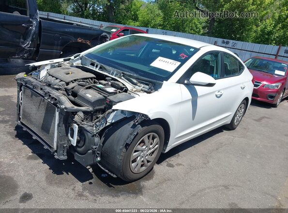 5NPD74LF7HH080867 2017 HYUNDAI ELANTRA White Vista tres cuartos delantera izquierda