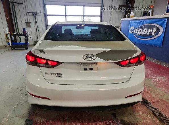 5NPD74LF7HH088094 2017 HYUNDAI ELANTRA White Вид ззаду