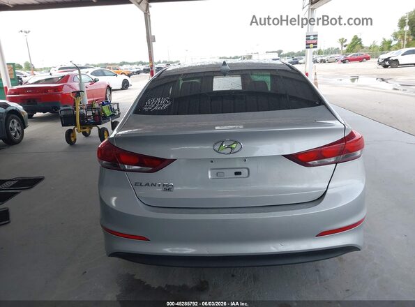 5NPD74LF7HH103922 2017 HYUNDAI ELANTRA Silver 