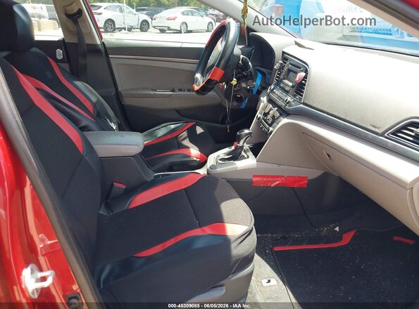 5NPD74LF7HH108098 2017 HYUNDAI ELANTRA Red Սալոնի դիմացի տեսք