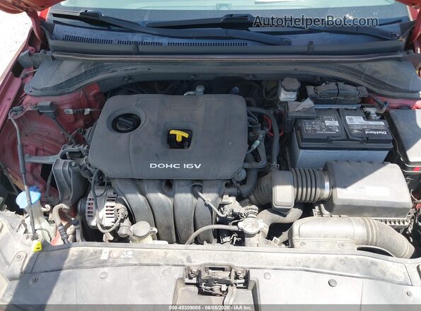 5NPD74LF7HH108098 2017 HYUNDAI ELANTRA Red Հետևի տեսք