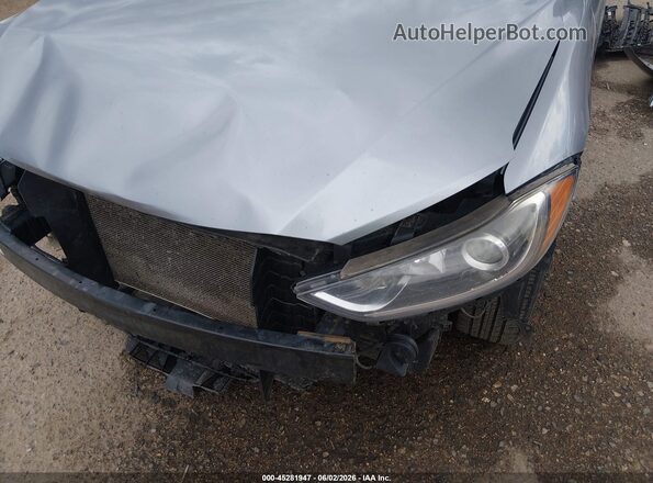 5NPD74LF7HH181164 2017 HYUNDAI ELANTRA Gray Front view