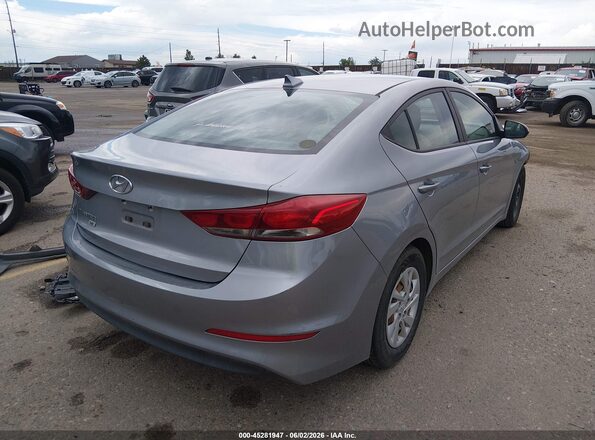5NPD74LF7HH181164 2017 HYUNDAI ELANTRA Gray Rear right