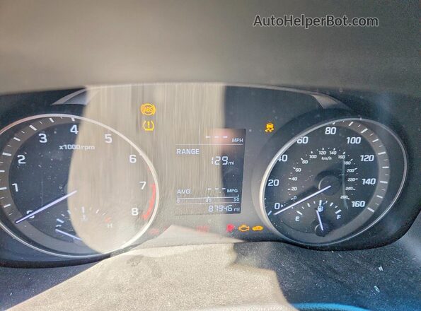 5NPD74LF7JH224021 2018 HYUNDAI ELANTRA Red Vista del cuadro de instrumentos