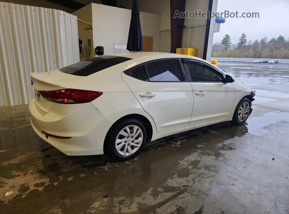 5NPD74LF7JH228831 2018 HYUNDAI ELANTRA White Trasero derecho