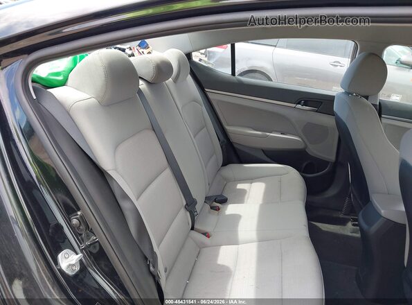 5NPD74LF7JH261599 2018 HYUNDAI ELANTRA Black Вид наклейки з VIN-кодом
