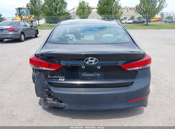 5NPD74LF7JH261599 2018 HYUNDAI ELANTRA Black 