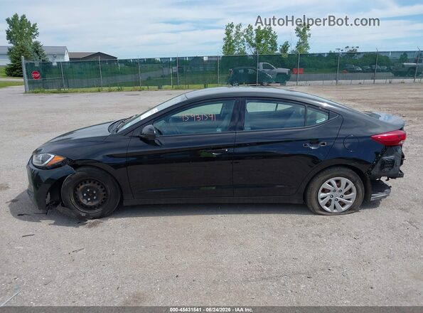 5NPD74LF7JH261599 2018 HYUNDAI ELANTRA Black Панорамний вид салону 360°