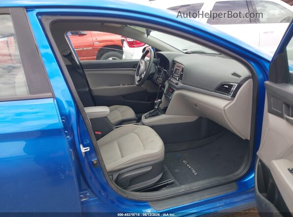 5NPD74LF7JH276457 2018 HYUNDAI ELANTRA Blue 