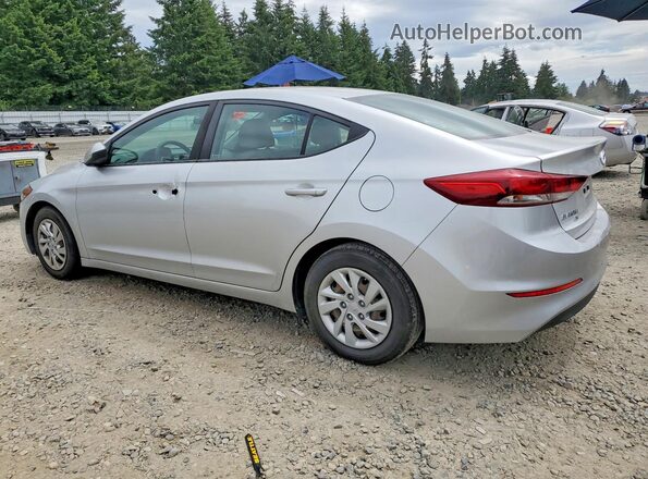 5NPD74LF7JH342263 2018 HYUNDAI ELANTRA Silver უკანა მარცხენა