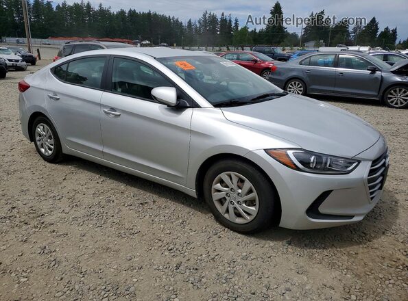 5NPD74LF7JH342263 2018 HYUNDAI ELANTRA Silver წინა მარჯვენა