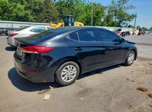 5NPD74LF7JH345048 2018 HYUNDAI ELANTRA Black 