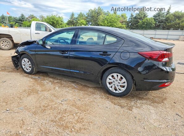 5NPD74LF7KH400129 2019 HYUNDAI ELANTRA Черный Задняя левая четверть