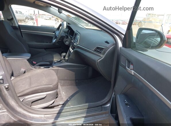 5NPD74LF7KH456023 2019 HYUNDAI ELANTRA Gray Սալոնի դիմացի տեսք