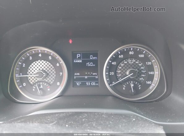5NPD74LF7KH467409 2019 HYUNDAI ELANTRA Black უკანა სავარძლების ხედი