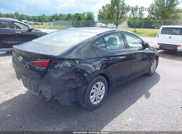 5NPD74LF7KH467409 2019 HYUNDAI ELANTRA Black უკანა მარჯვენა