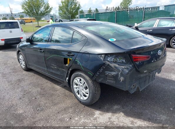5NPD74LF7KH467409 2019 HYUNDAI ELANTRA Black უკანა მარცხენა