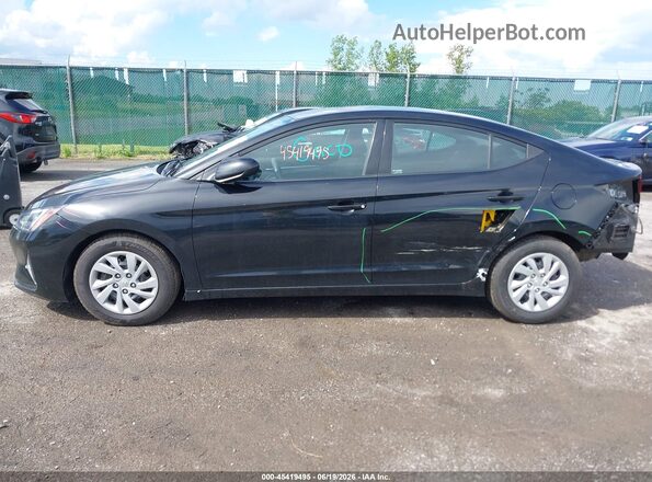 5NPD74LF7KH467409 2019 HYUNDAI ELANTRA Black სალონის 360-გრადუსიანი ხედი