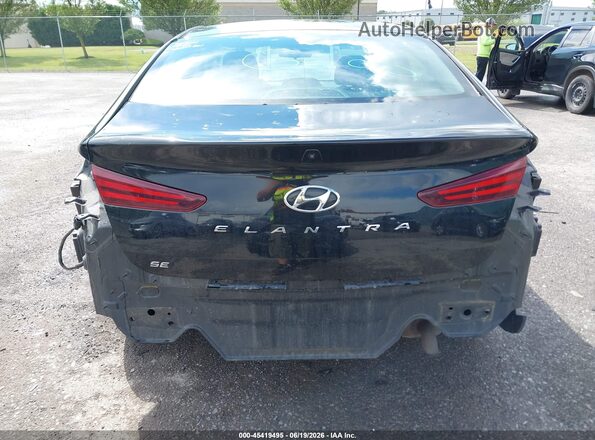 5NPD74LF7KH467409 2019 HYUNDAI ELANTRA Black 