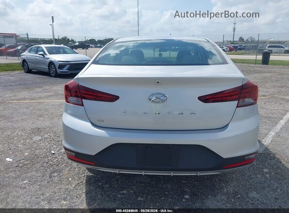 5NPD74LF7KH487157 2019 HYUNDAI ELANTRA Серебряный 