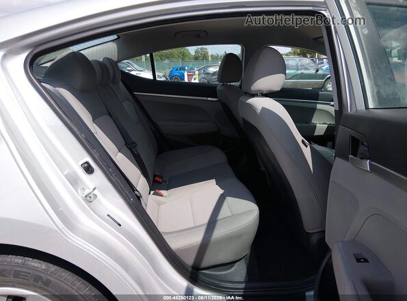 5NPD74LF7KH488065 2019 HYUNDAI ELANTRA Gray VIN კოდის სტიკერის ხედი