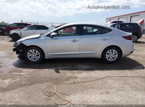 5NPD74LF7KH488065 2019 HYUNDAI ELANTRA Gray 