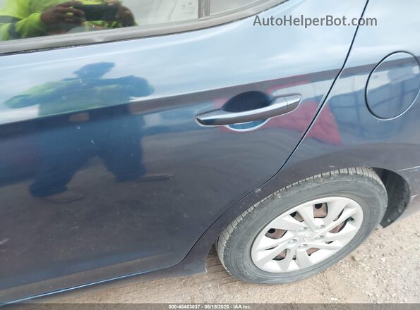 5NPD74LF7KH489863 2019 HYUNDAI ELANTRA Blue წინა ხედი