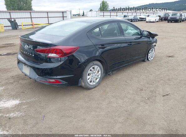 5NPD74LF7KH489930 2019 HYUNDAI ELANTRA Black უკანა მარჯვენა
