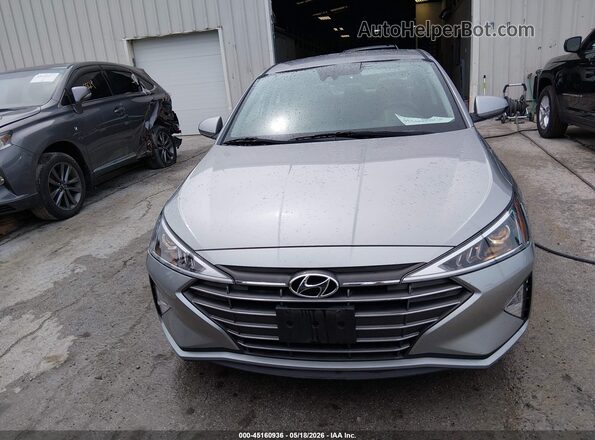5NPD74LF7LH605841 2020 HYUNDAI ELANTRA Silver Вид щитка приладів