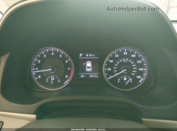 5NPD74LF7LH607055 2020 HYUNDAI ELANTRA Silver Vista de los asientos traseros