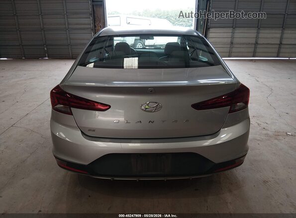 5NPD74LF7LH607055 2020 HYUNDAI ELANTRA Silver 