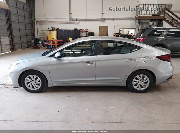 5NPD74LF7LH607055 2020 HYUNDAI ELANTRA Silver Vista interior de 360 grados
