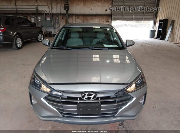 5NPD74LF7LH607055 2020 HYUNDAI ELANTRA Silver Vista del cuadro de instrumentos
